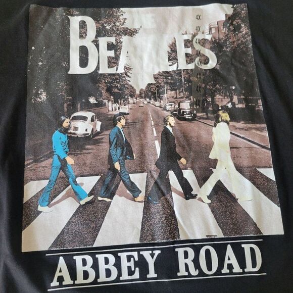The Beatles Abbey Road Tee (Size 4X) - Picture 5 of 7